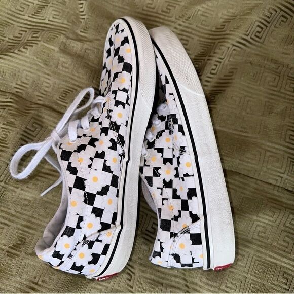 WOMEN'S VANS DOHENY CHECKER SKATE SHOES sz 6 - Picture 6 of 10